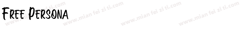 Free Persona字体转换